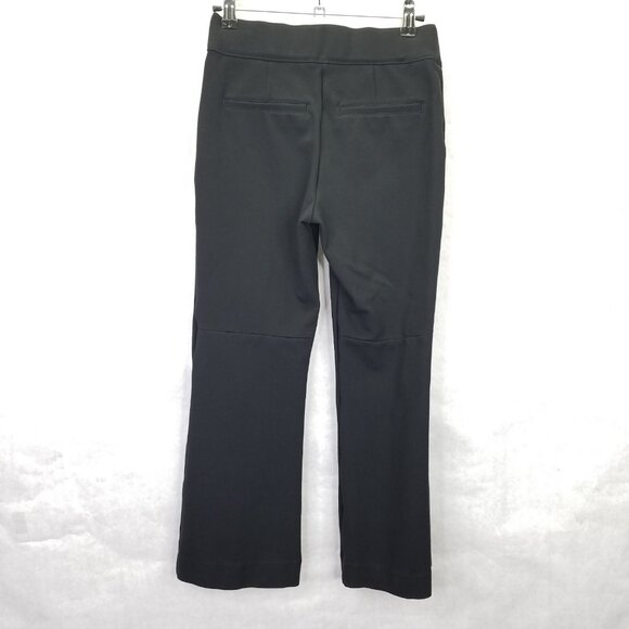 Spanx Ponte Kick Flare Pant Petite Sm Black The Perfect Fit #20386Q Stretch Crop - Picture 8 of 16